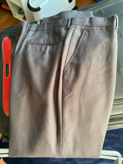 Pantalones formales Azzaro grises - miniatura 2