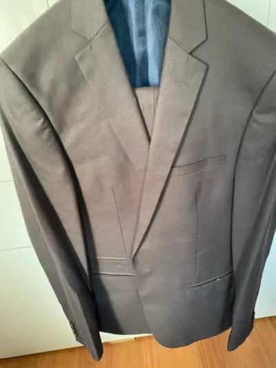 Pantalones formales Azzaro grises - miniatura 4