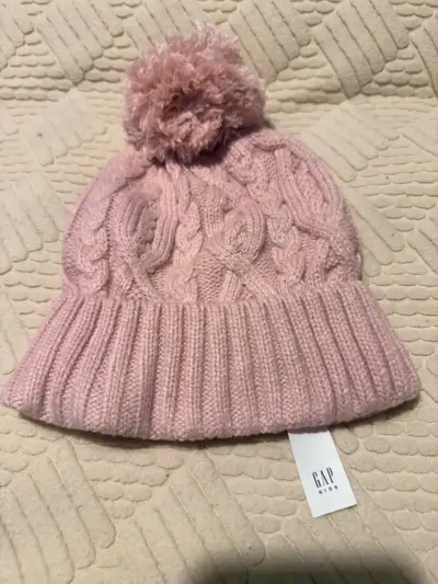 Gorro rosado GAP Kids - miniatura 1