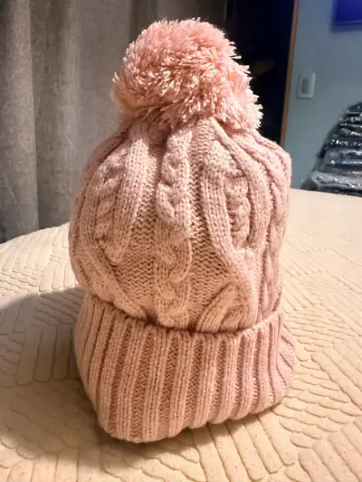 Gorro rosado GAP Kids - miniatura 2