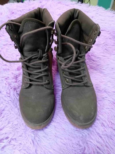 Botines verdes estilo militar - miniatura 4