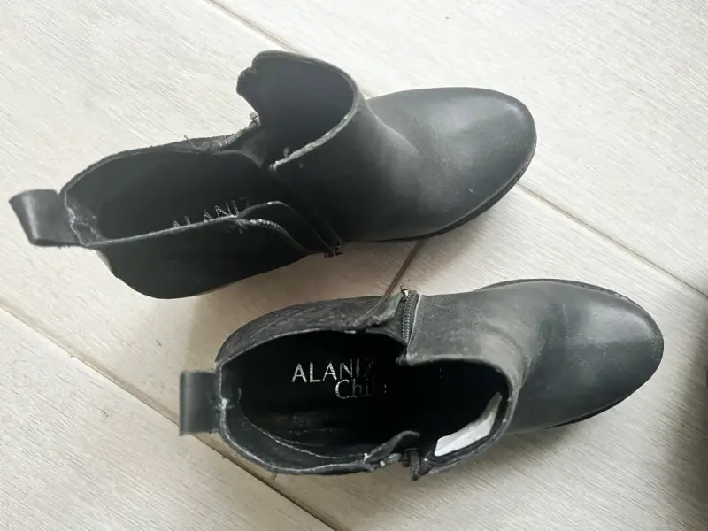 Botines negros con plataforma - 3
