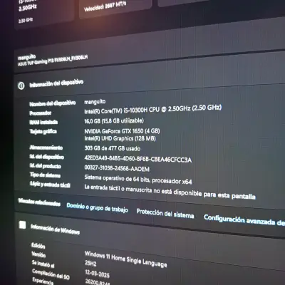 Notebook ASUS TUF Gaming - miniatura 2