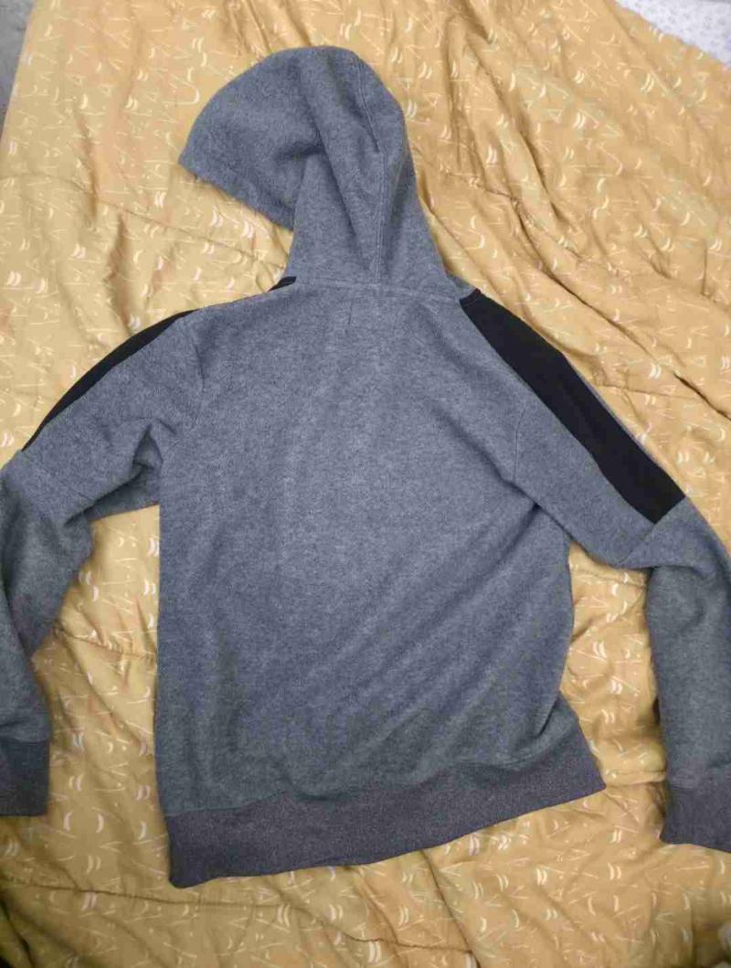 Polerón Jordan gris con capucha niño - 4