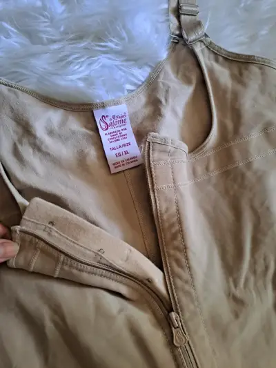 Faja beige alta compresión  XL y xxl - miniatura 1