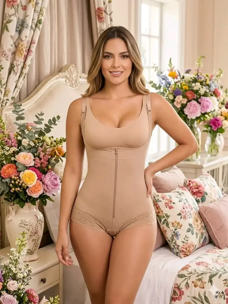Faja beige alta compresión  XL y xxl - 4