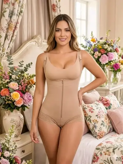 Faja beige alta compresión  XL y xxl - miniatura 4