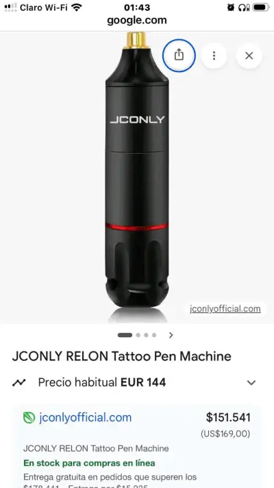 Maquina para tatuar pencil conversable - miniatura 2