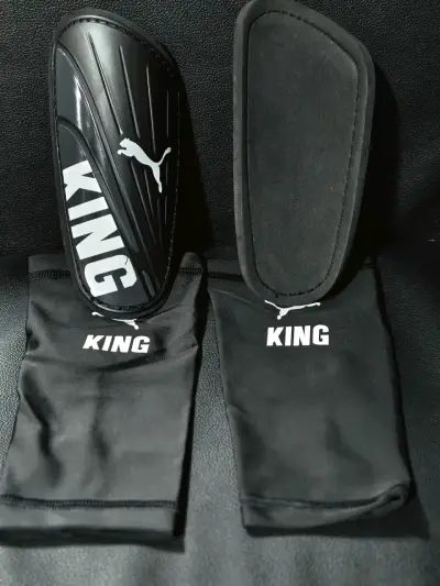Canilleras Puma King negras - miniatura 3
