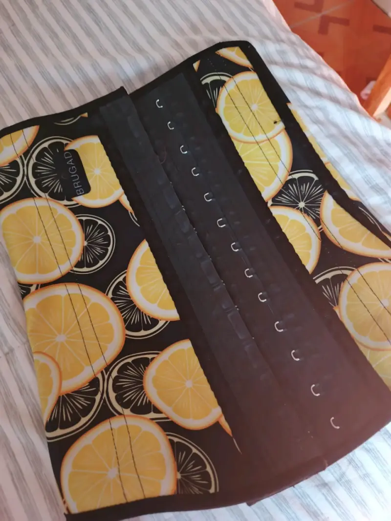 Cinturilla reductora con estampado de limones - 3