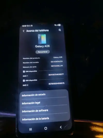 Teléfono samsung galaxy A06 - miniatura 3
