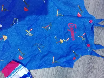 Conjunto infantil con jardineras traje de chuky - miniatura 4