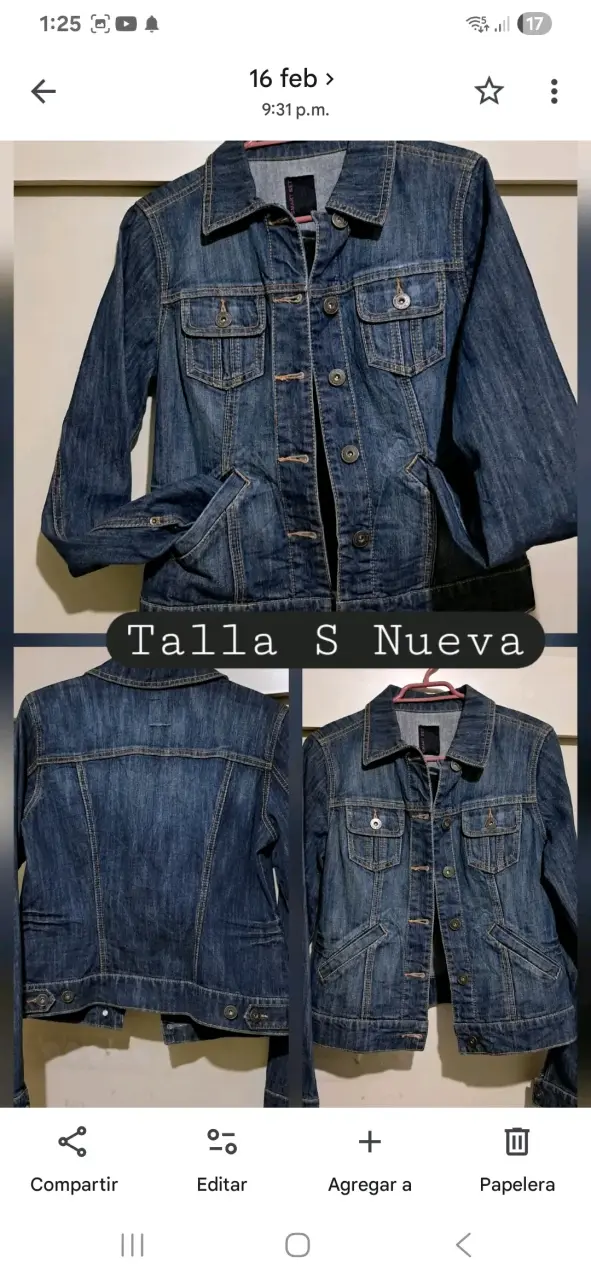 Mini vestido Ellus talla S estampada Free Falling - 2