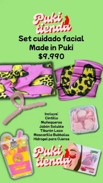 Set cuidado facial Puki - miniatura 1