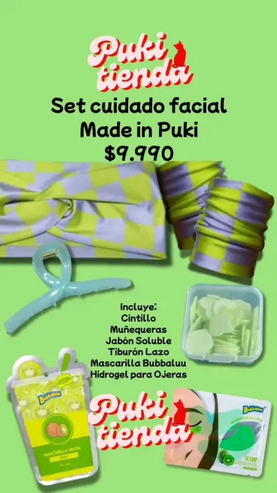 Set cuidado facial Puki - miniatura 2