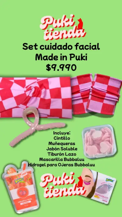 Set cuidado facial Puki - miniatura 3