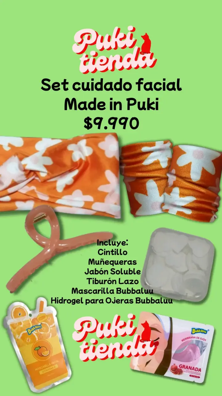 Set cuidado facial Puki - 4