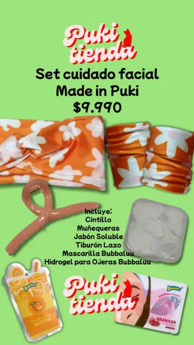 Set cuidado facial Puki - miniatura 4