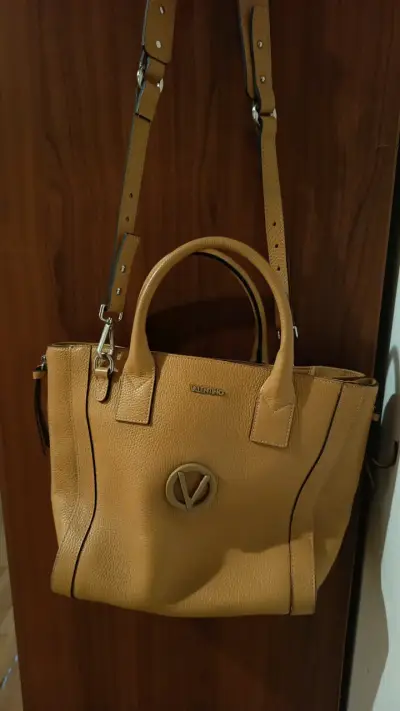 Cartera Valentino color camel - miniatura 1