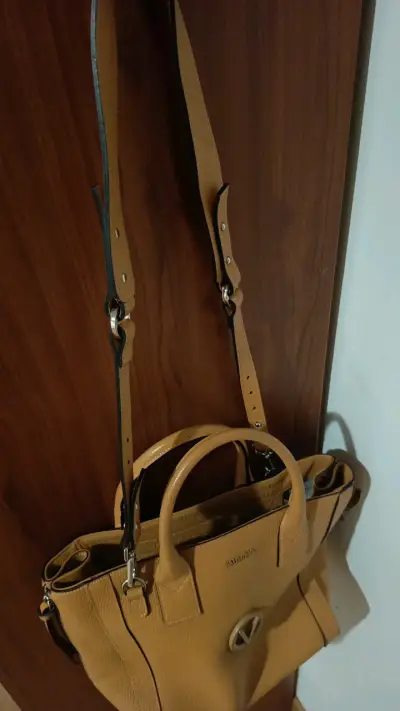 Cartera Valentino color camel - miniatura 2