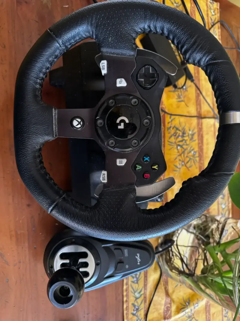 Volante Logitech g920 con palanca de cambios pxn - 2