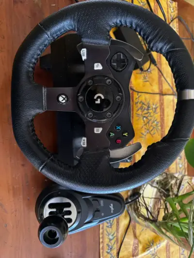 Volante Logitech g920 con palanca de cambios pxn - miniatura 2