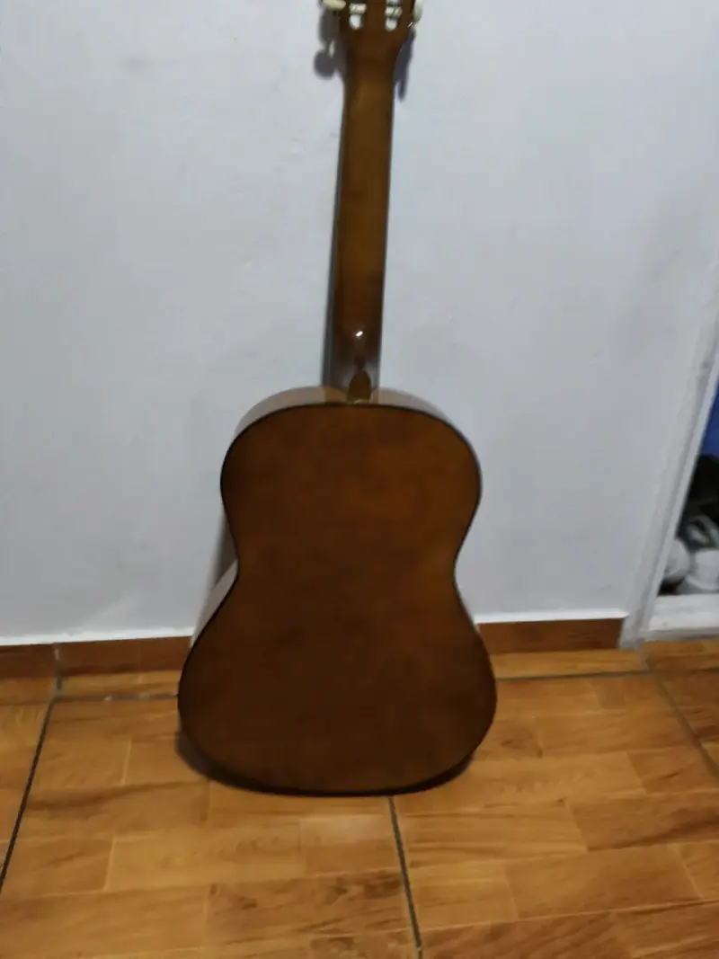 Guitarra clásica acústica marrón - 5