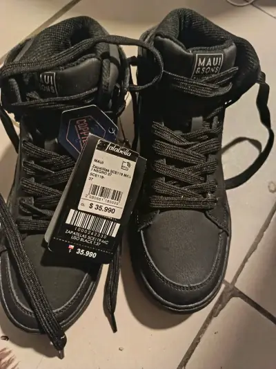 Zapatillas negras Maui & Sons - miniatura 1