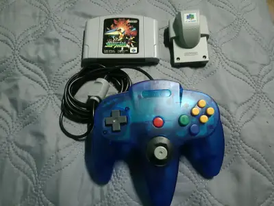 Control y juego para Nintendo 64 - miniatura 1