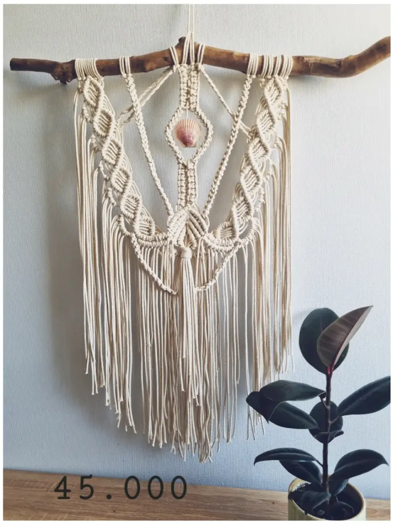 Decoración de pared macramé - 2