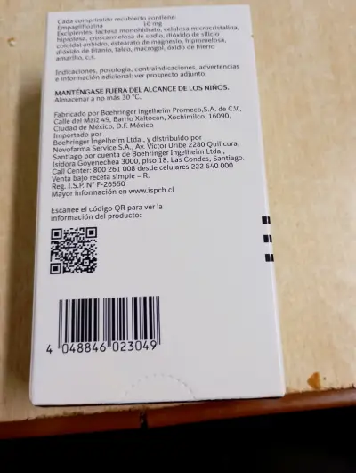3. Cajas de Jardinance 10 mg - miniatura 4