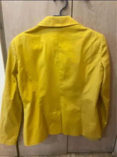 Blazer amarillo de mujer - miniatura 3