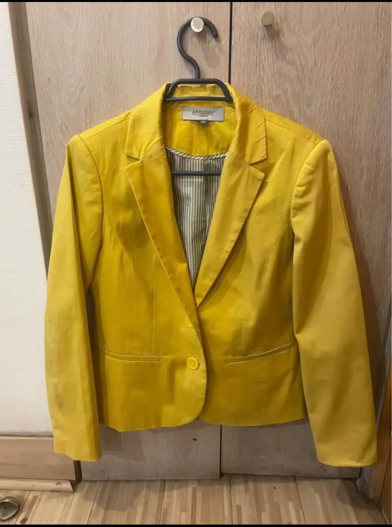 Blazer amarillo de mujer - 4