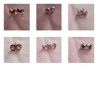 Set de 23 pares de  aros variados - miniatura 2