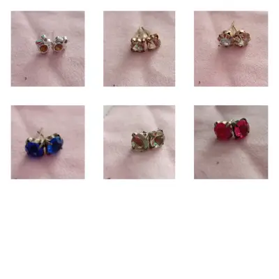 Set de 23 pares de  aros variados - miniatura 3