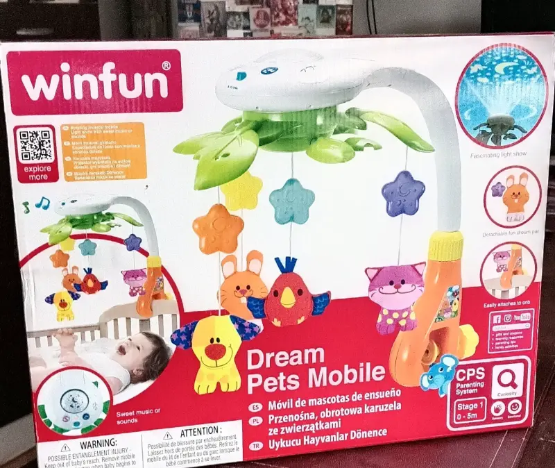 Móvil de mascotas WinFun