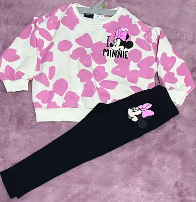 Conjunto Minnie rosado y negro ZARA - miniatura 1