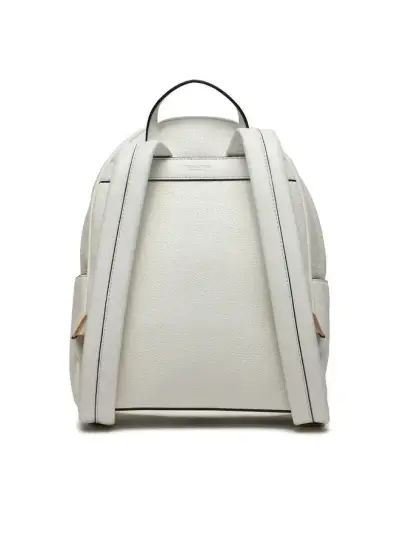 Mochila blanca Michael KORS cuero - miniatura 2