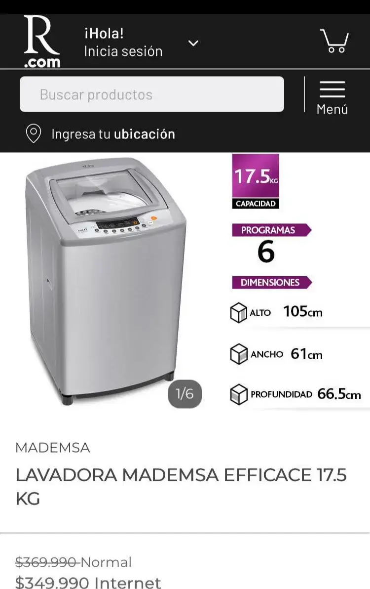 Lavadora de carga superior plateada - 3
