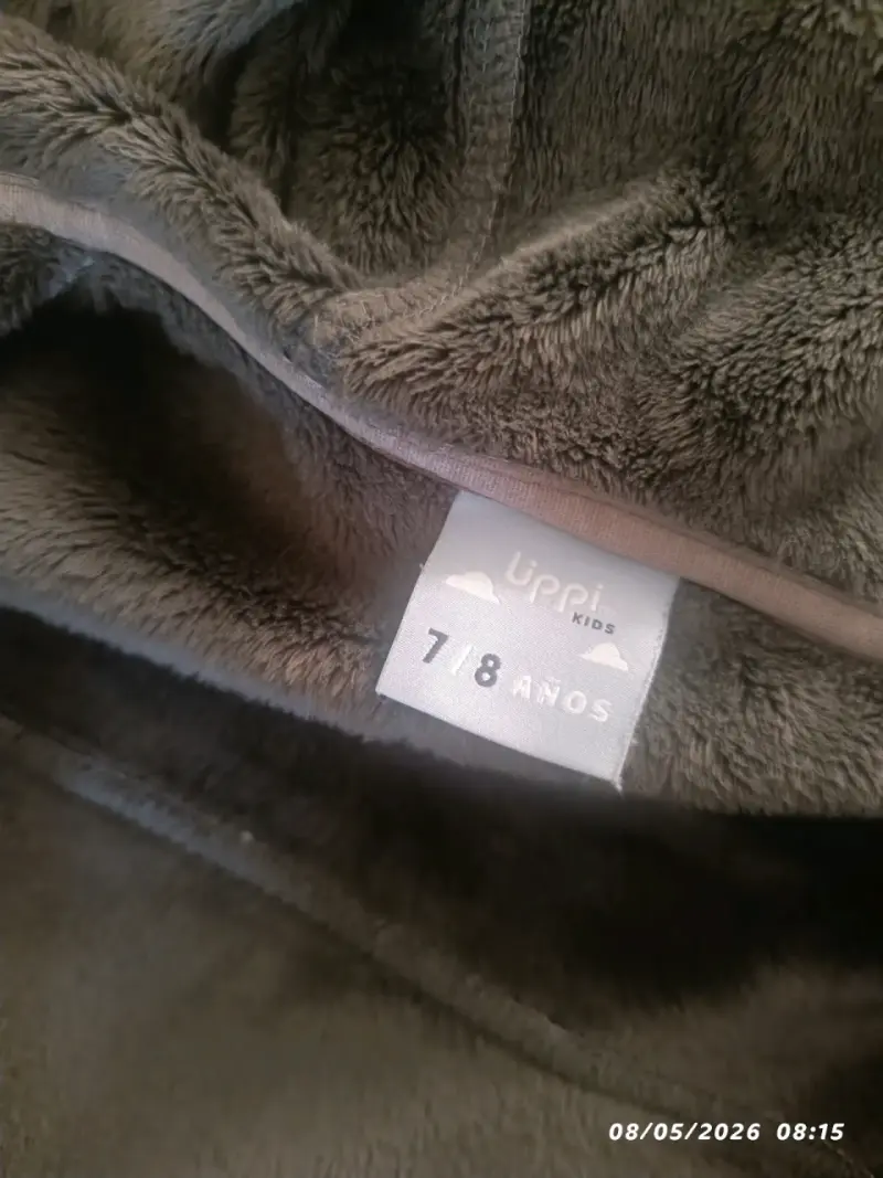 Chaqueta polar infantil Uppik cafe - 3