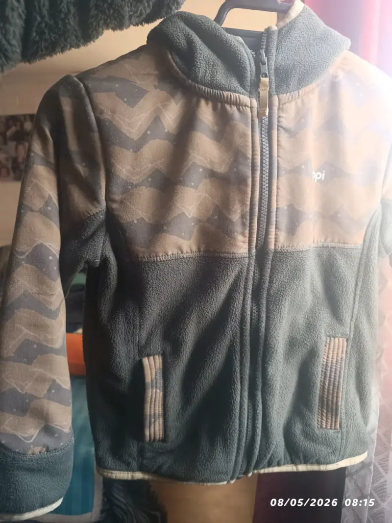 Chaqueta polar infantil Uppik cafe - 5