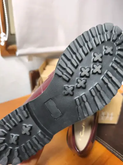 Zapatos mocasines burdeos mujer Gacel go - miniatura 3
