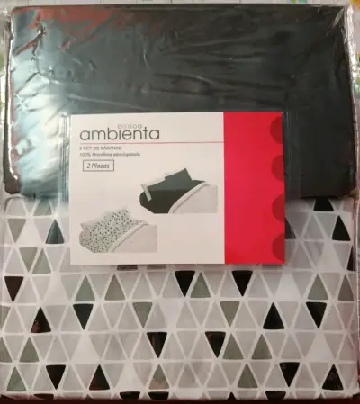 Set de sábanas Ambienta 2 plazas - miniatura 1