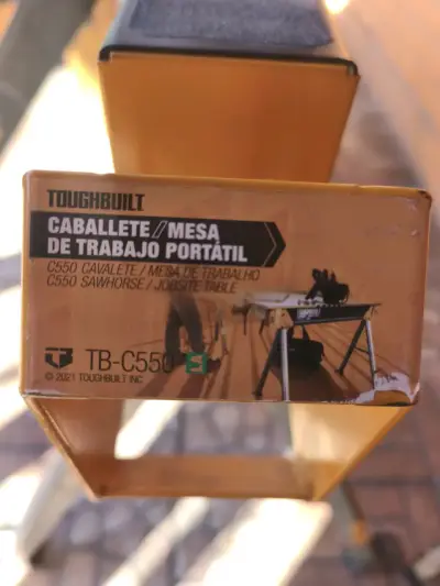 Caballete/mesa de trabajo portátil Toughbuilt - miniatura 1