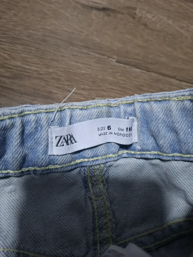 Falda jeans Zara talla 6 - 2