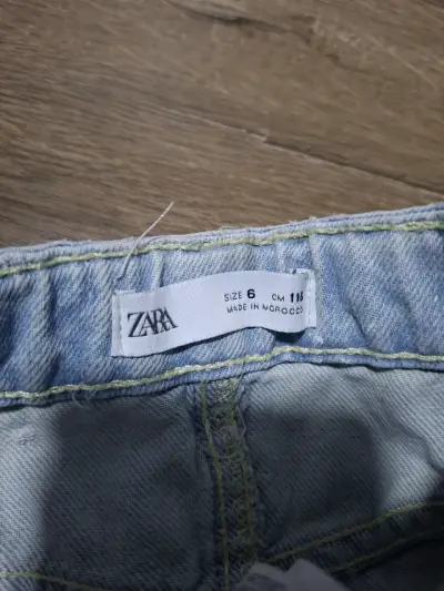 Falda jeans Zara talla 6 - miniatura 2
