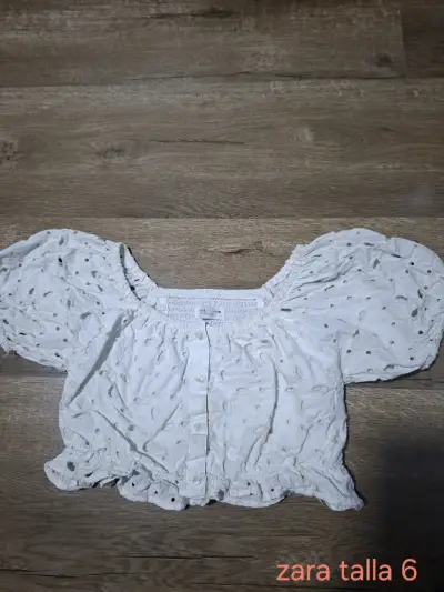Falda jeans Zara talla 6 - miniatura 3