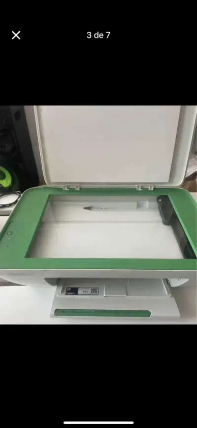 Impresora multifuncional HP blanca - miniatura 6