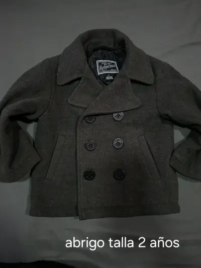 Chaqueta con capucha verde infantil - miniatura 3