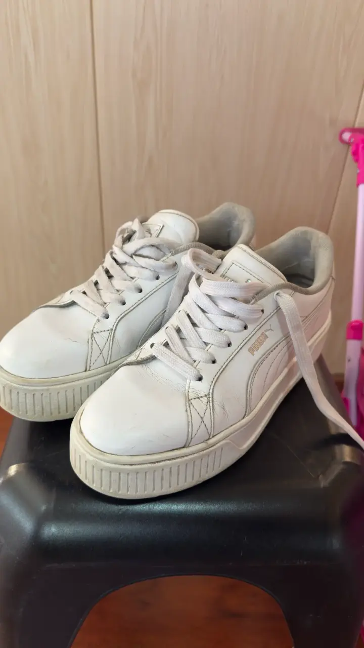 Zapatillas blancas deportivas puma - 2